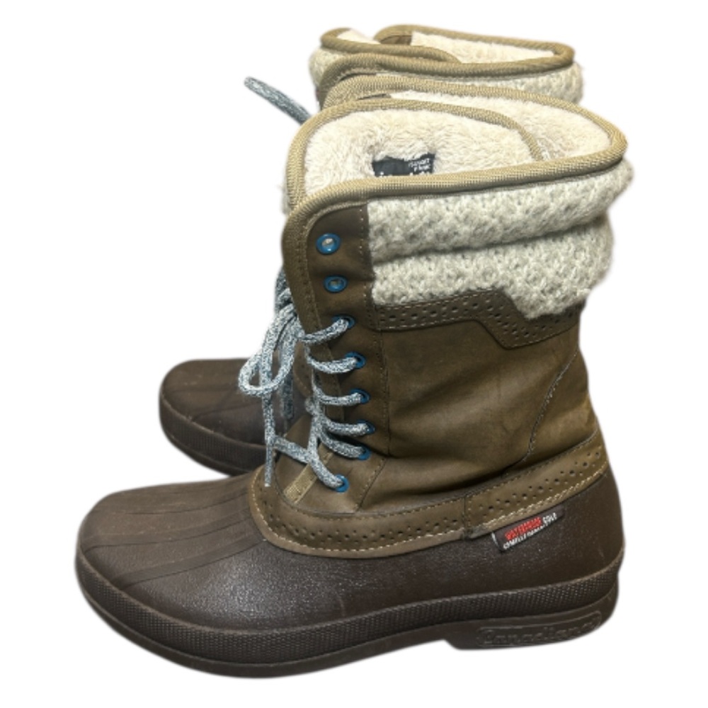 Canadiana Women’s Waterproof Insulated Brown Boots Size 8 Outdoor Utility